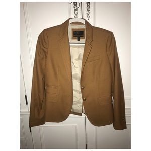 Brown/tan j crew blazer